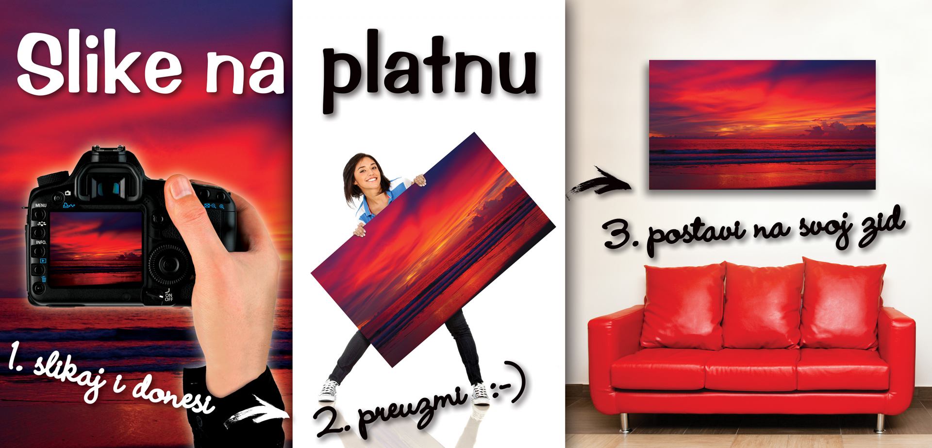 Slike na platnu <br> Canvas